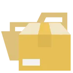 Package Opened SVG Icon